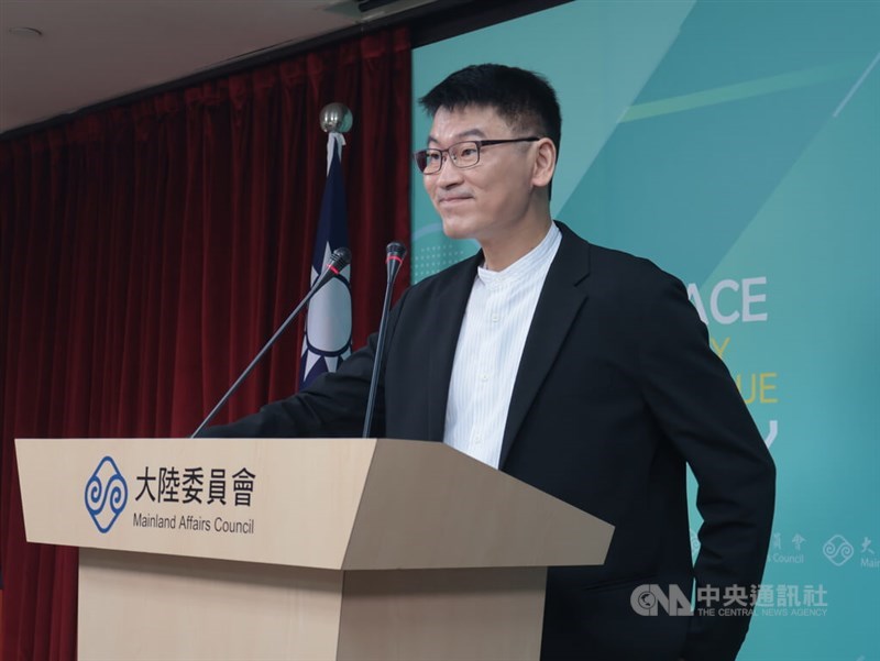 Juru bicara MAC, Liang Wen-chieh. (Sumber Foto : CNA, 7 Agustus 2025)