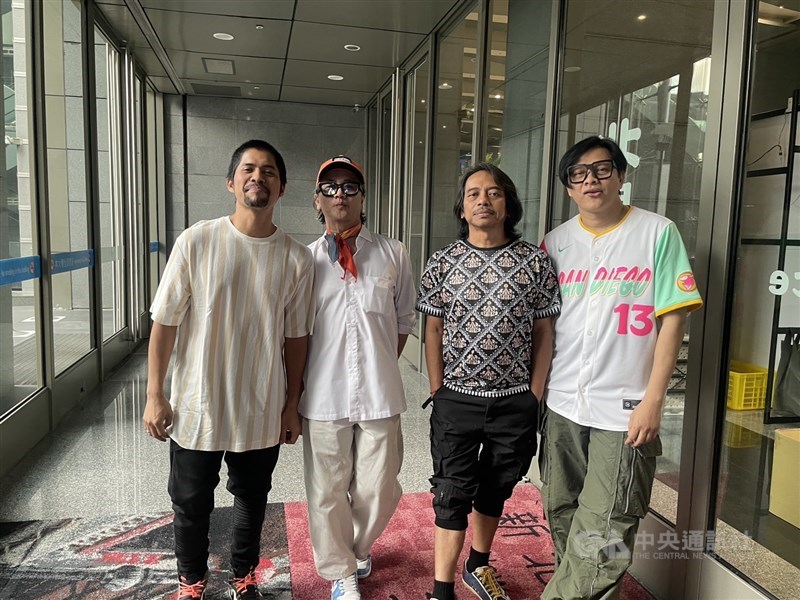 GIGI sebelum tampil di acara “Teman Seperjuangan PMI” di New Taipei City Hall, Sabtu. (Sumber foto: CNA, 9 Agustus 2025)