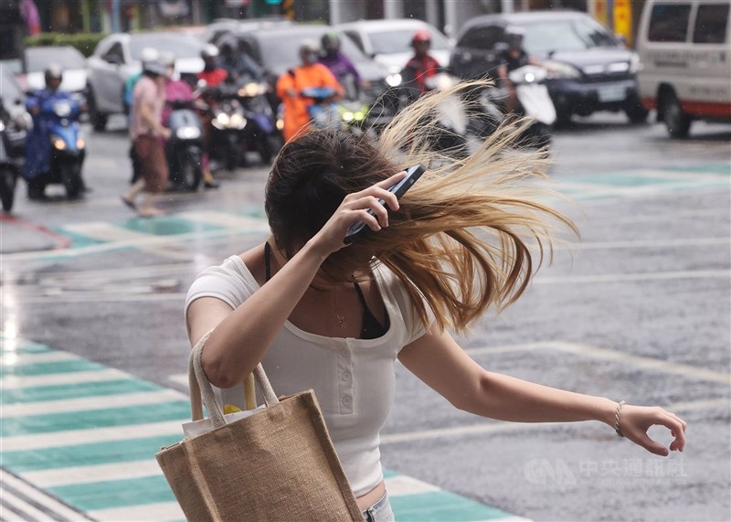 Jalanan Taipei, Rabu. (Sumber Foto : CNA, 13 Agustus 2025)