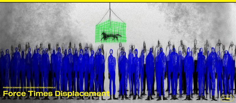 Poster promosi untuk Force Times Displacement. (Sumber Foto : Festival Film Internasional Locarno)