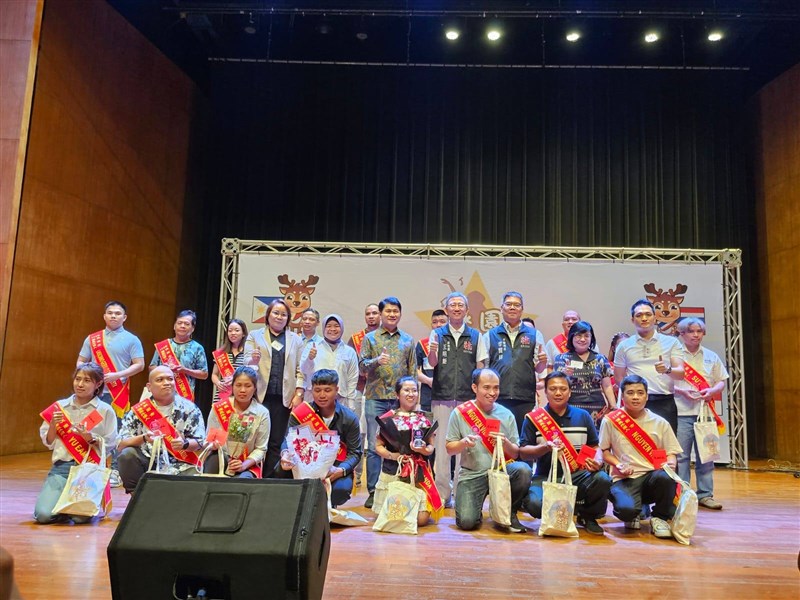 Kegiatan “Star of Taoyuan: Foreign Worker Talent Competition” pada hari Minggu, (31/8) di Taoyuan Women’s Center. (Sumber Foto : KDEI)