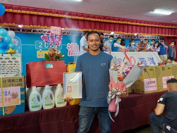ABK migran Indonesia di Taiwan, Cakida. (Sumber Foto : FA)