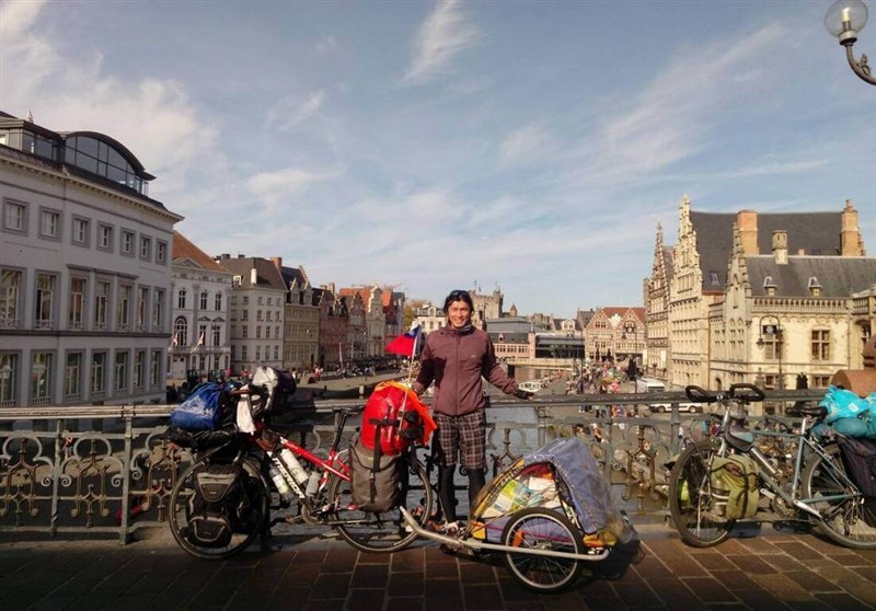 Pesepeda Taiwan Jacky Chen di Brussels, Belgia. (Sumber Foto : Jacky Chen)