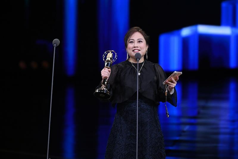 Peraih Penghargaan Iklan Non-Komersial Golden Bell Awards ke-60, Hu Chia-fang. (Sumber Foto : Sanlih)