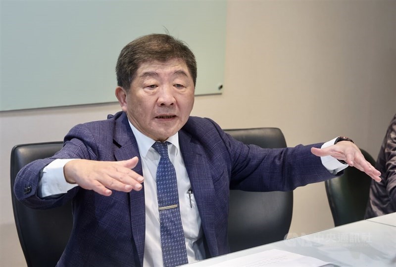 Menteri tanpa portofolio Chen Shih-chung. (Sumber Foto : CNA, 29 Oktober 2025)