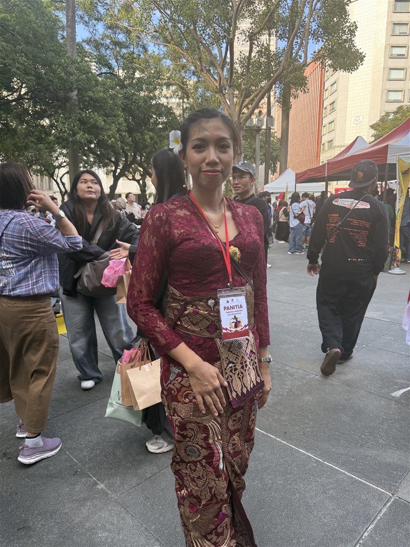 Vika Agustiana, ketua panitia Formosa Warrior Culture Festival II. (Sumber Foto : CNA)