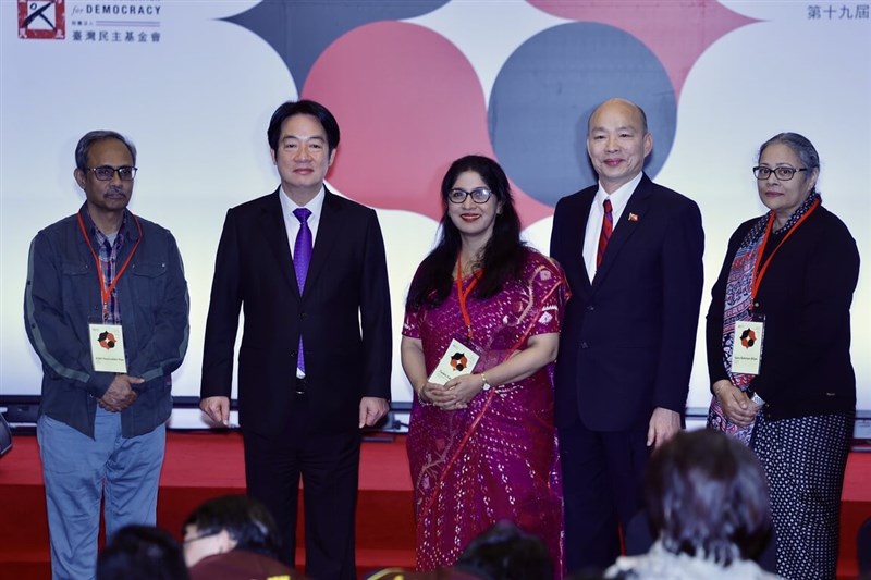 Penghargaan Asia Democracy and Human Rights Award tahun lalu. (Sumber foto: CNA)