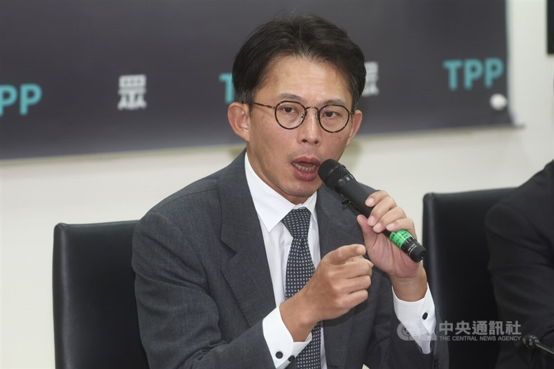 Ketua Partai Rakyat Taiwan Huang Kuo-chang. (Sumber Foto : Dokumentasi CNA)