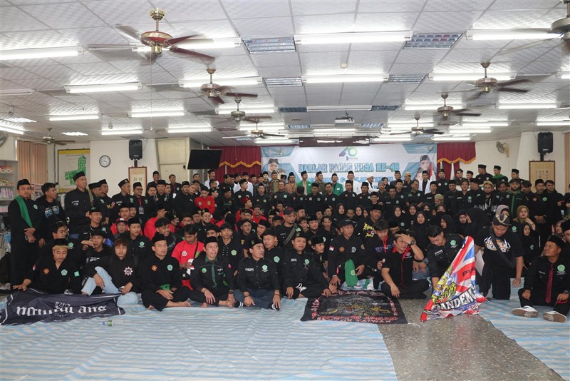 Seluruh pengurus Pagar Nusa Taiwan berfoto seusai acara. (Sumber Foto : Pagar Nusa)