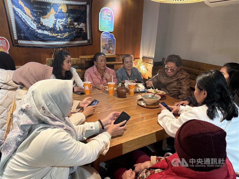 Ketua ASPATAKI Saiful berdialog bersama PMI. (Sumber Foto : CNA)