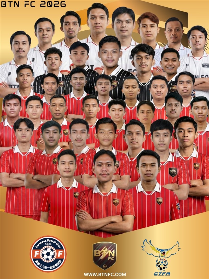 BTN FC, satu tim berjumlah 38 orang termasuk manajer, pelatih dan ketua semua terkoordinasi dengan baik. (Sumber Foto : BTN FC)