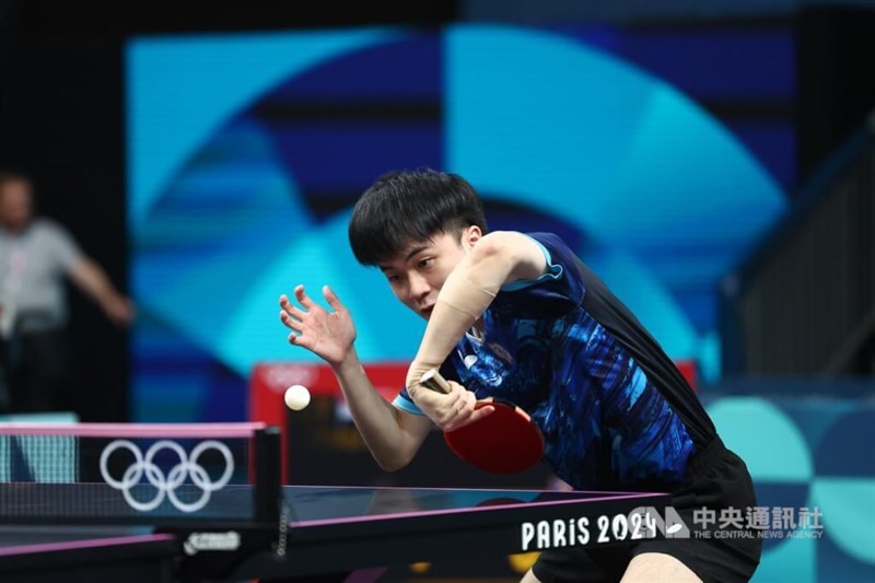 Pemain tenis meja andalan Taiwan, Lin Yun-ju. (Sumber Foto : Dokumentasi CNA)