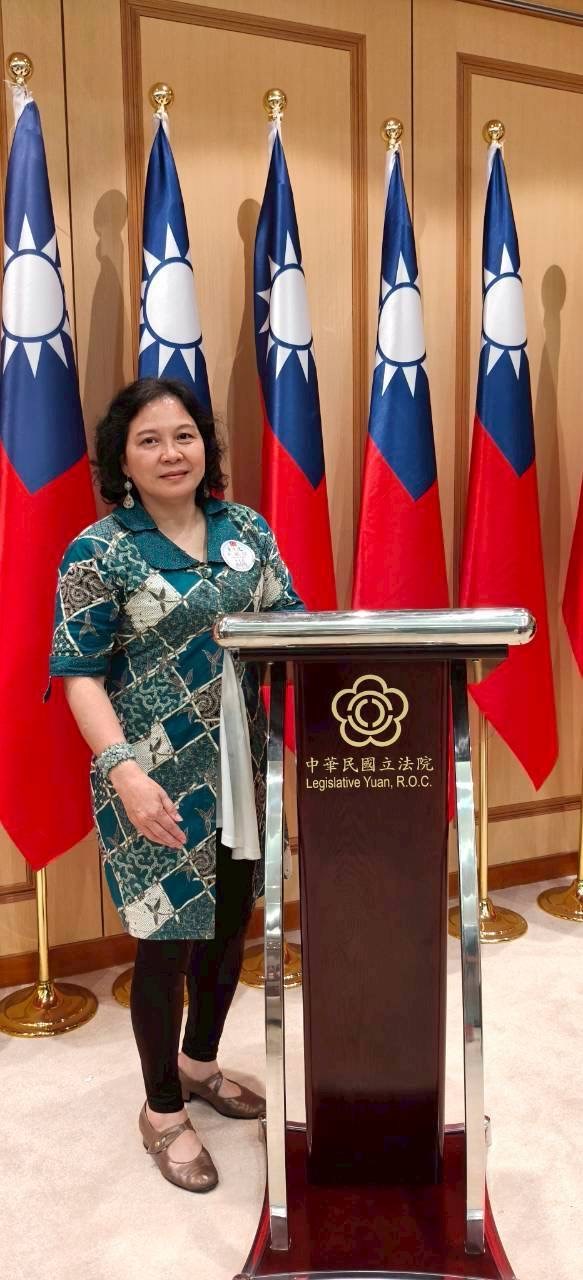 Christina Dewi, sosok imigran baru yang aktif menjadi sukarelawan di Taiwan. (Sumber Foto : Dewi)