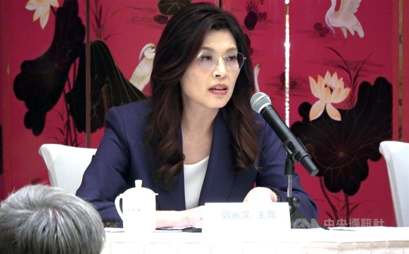 Ketua Kuomintang Cheng Li-wun. (Sumber Foto : CNA, 10 April 2026)