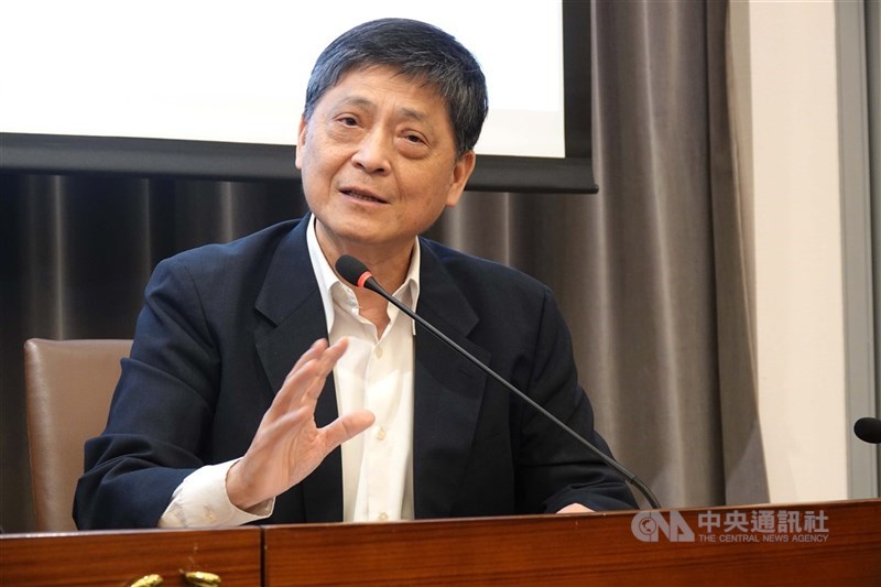 Anggota Yuan Kontrol, Lai Cheng-chang. (Sumber Foto : CNA, 23 April 2026)