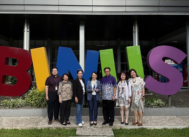 Delegasi WZU dan perwakilan BINUS University. (Sumber Foto : WZU)