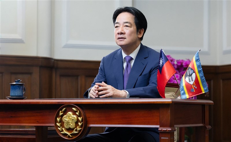 Presiden Lai Ching-te. (Sumber Foto : Kantor Kepresidenan)