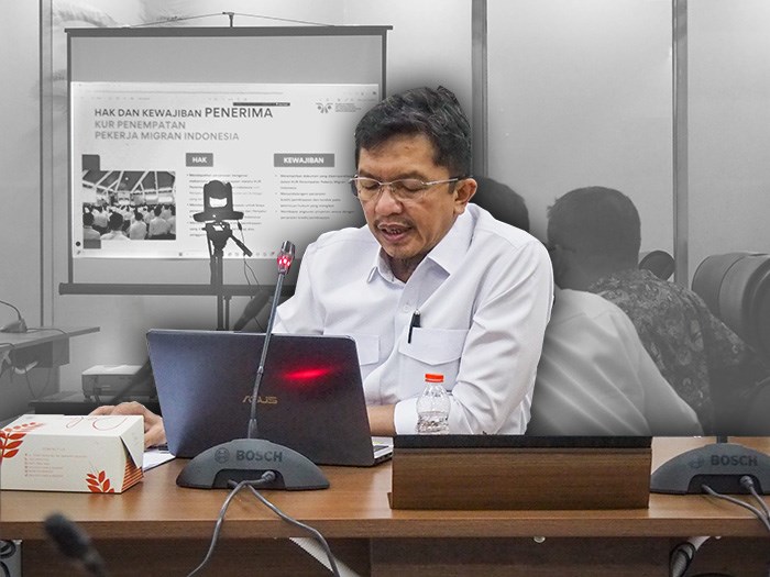 Farid Maruf, Direktur Penempatan Non Pemerintah pada Pemberi Kerja Perseorangan, Kementerian P2MI. (Sumber Foto : Dokumentasi KP2MI).