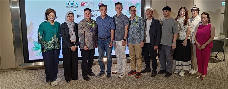 Asosiasi Game dan Konten Digital Indonesia (AGKDI) berfoto bersama perwakilan dari KDEI Taipei. (Sumber Foto : KDEI)