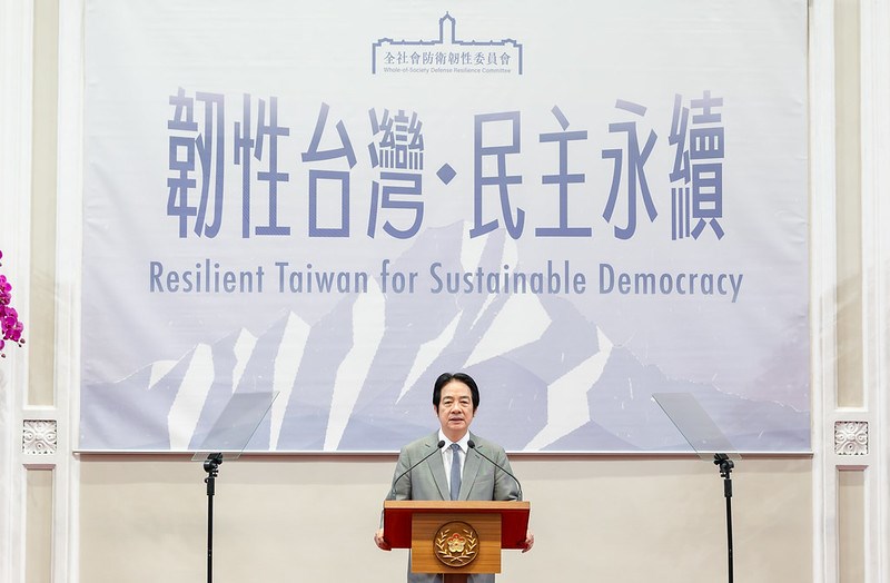 Presiden Lai Ching-te. (Sumber Foto : Kantor Kepresidenan)