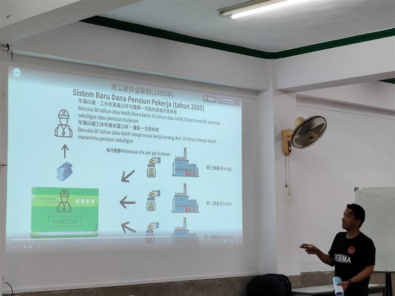 SEBIMA dan GANAS Community mengadakan seminar pendidikan mengenai dana pensiun bagi PMI. (Sumber Foto : GANAS)