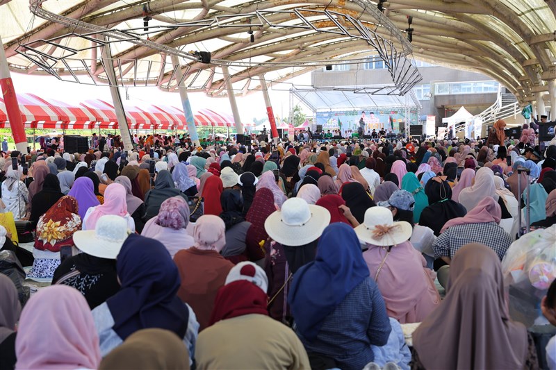 "Jumlahnya minimal 6000 orang yang hadir," ujar Tony Thamsir. (Sumber Foto : PCINU Taiwan)