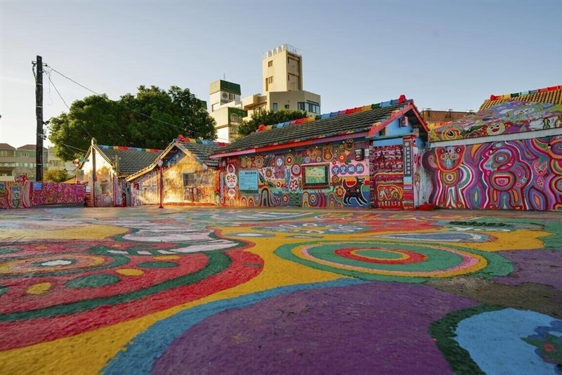 Rainbow Village di Taichung. (Sumber Foto : Pemerintah Kota Taichung)