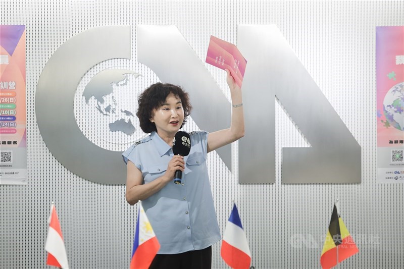 Presiden CNA Anne Hu. (Sumber Foto : CNA, 23 Juli 2026)
