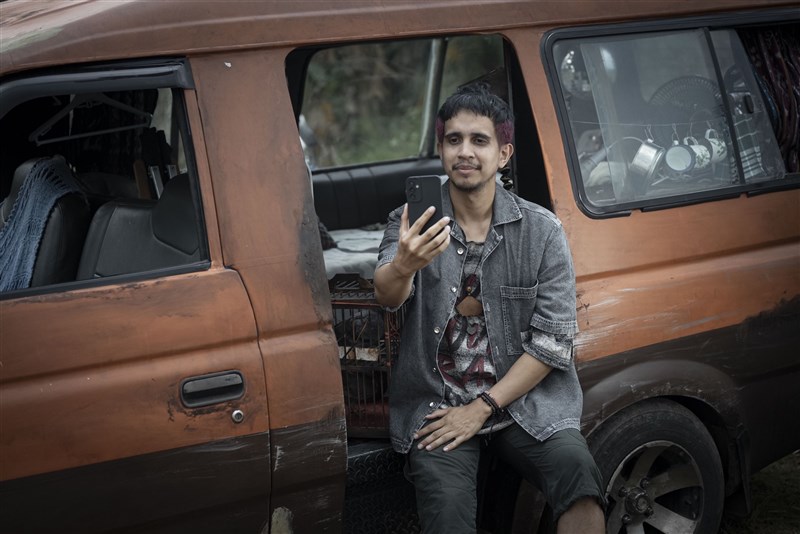 Pemengaruh asal Indonesia, Andovi da Lopez dalam film horor Taiwan "The Rope Curse 4: Kuntilanak". (Sumber Foto : WOWing Entertainment Group)