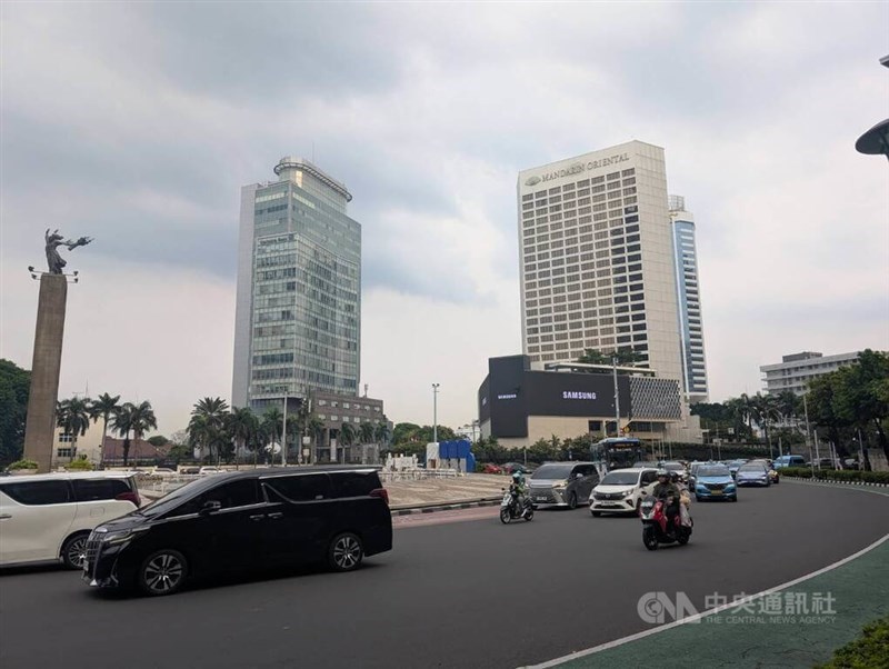 Bundaran HI di Jakarta. (Sumber Foto : Dokumentasi CNA)