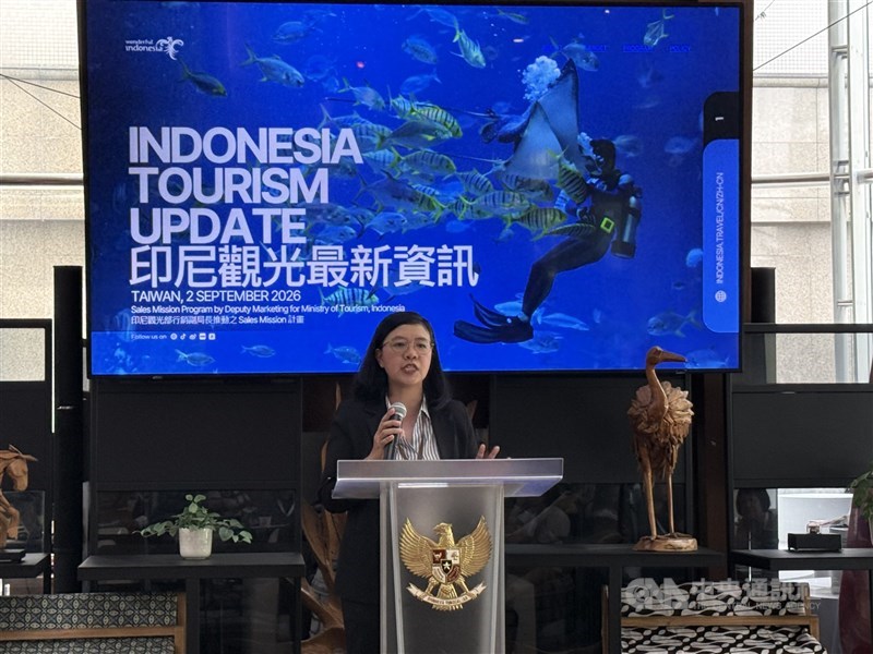 Ruth Evelin Pasaribu, Kepala Bidang Pariwisata dan Perhubungan KDEI. (Sumber Foto : CNA, 2 Sep).