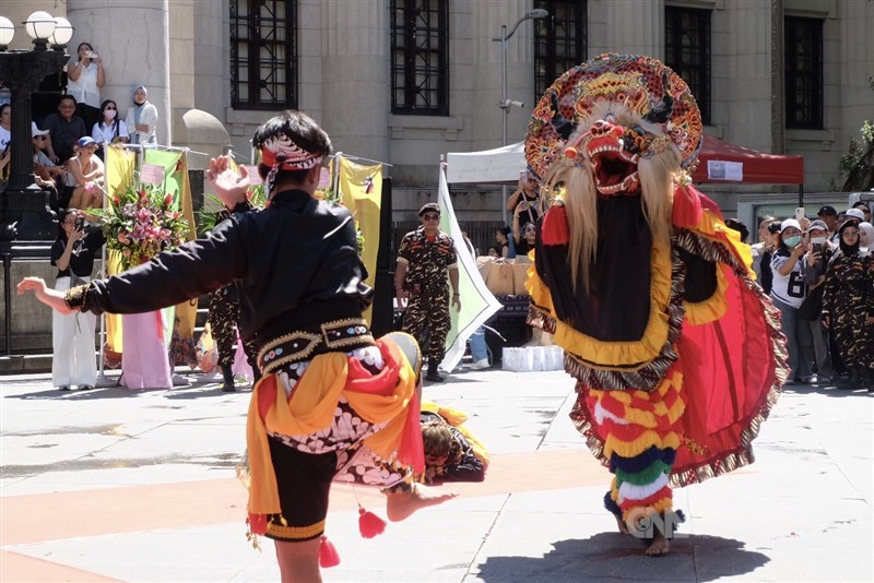 Festival Budaya Pejuang Formosa III di depan National Taiwan Museum, Taipei, Minggu. (Sumber Foto : CNA, 13 September 2026)