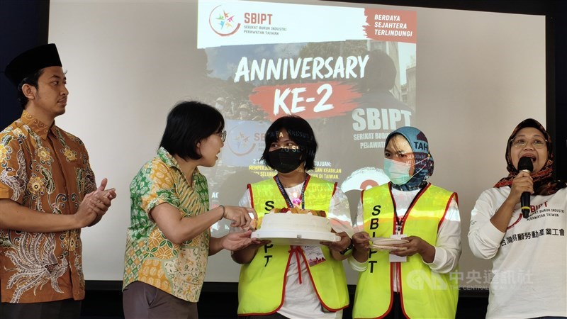 Perayaan ulang tahun kedua SBIPT di Taipei hari Minggu. (Sumber Foto : CNA, 20 September 2026)