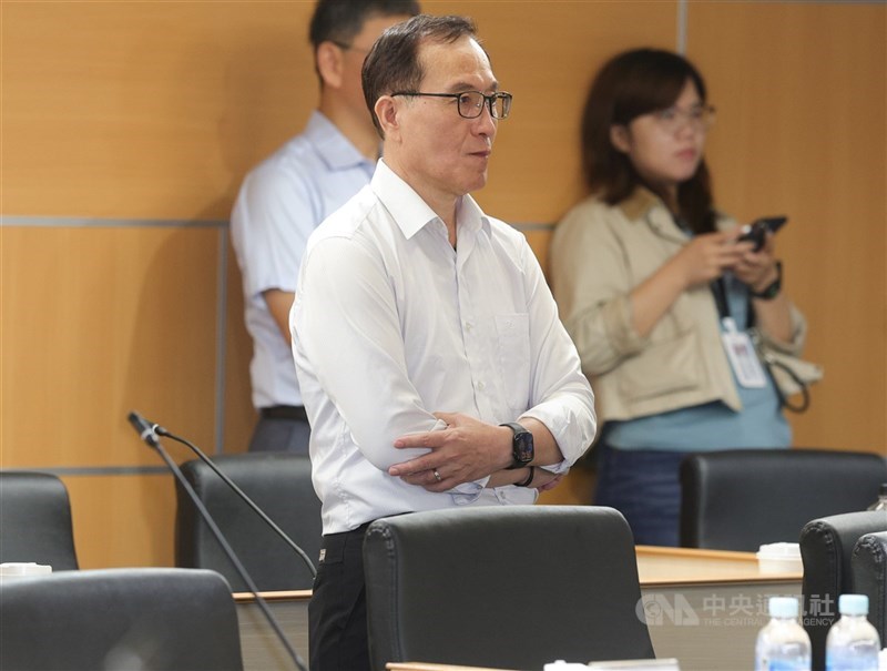 Ketua Konfederasi Serikat Pekerja Taiwan sekaligus anggota Komite Peninjauan Upah Minimum, Tai Kuo-jung. (Sumber Foto : CNA, 24 September 2026)