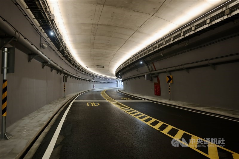 Terowongan Shengji. (Sumber Foto : CNA, 21 September 2026)