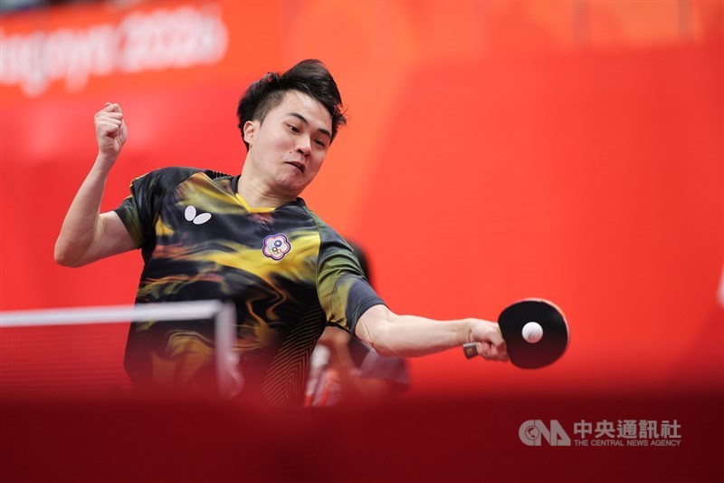 Pemain tenis meja Taiwan Lin Yun-ju. (Sumber Foto : CNA, 28 September 2026)