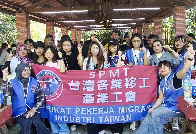 Serikat Pekerja Migran Industri Taiwan. (Sumber Foto : Dokumentasi CNA)
