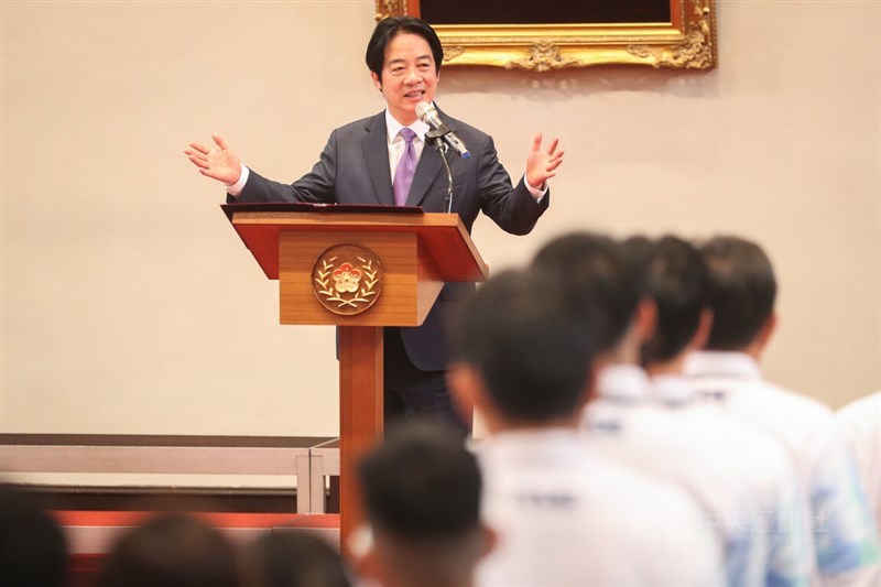 Presiden Lai Ching-te. (Sumber Foto : CNA, 6 Agustus 2026)