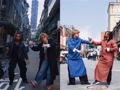 Pemengaruh AS Vik White promosikan Taiwan dengan tarian di Taipei