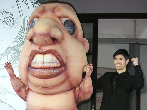 三浦春馬「台湾はパワーもらえる国」 台北・進撃の巨人展開幕式に出席