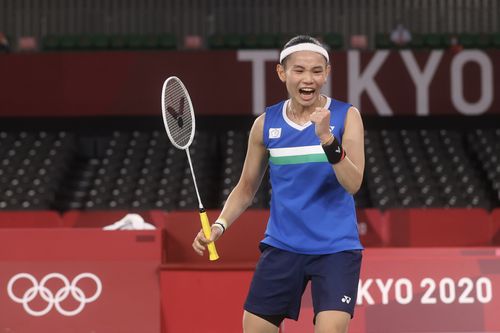 台湾の戴 銀メダル以上が確定 バドミントン女子単 フォーカス台湾 台湾の戴 銀メダル以上が確定 バドミントン女子単 フォーカス台湾