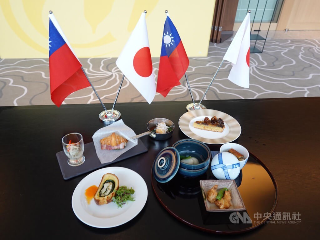 台湾の食材を使った料理やデザート