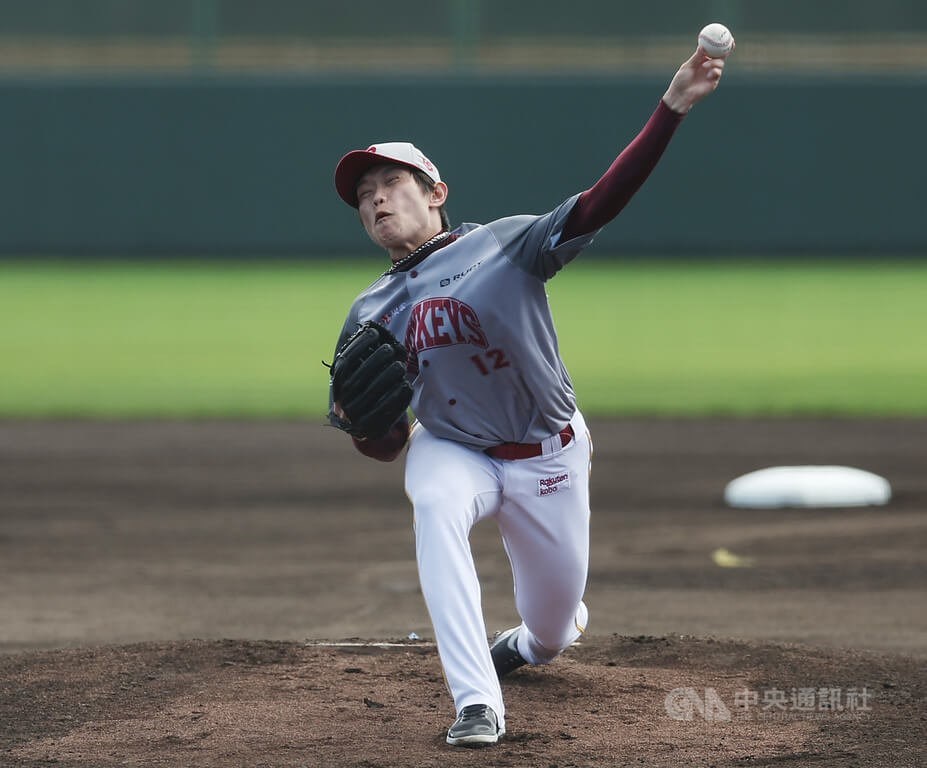 登板した陳冠宇投手