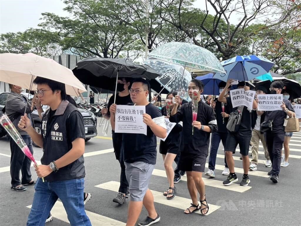 3歳女児死亡事故 台湾各地で交通安全求めデモ「歩行者地獄に終止符を」