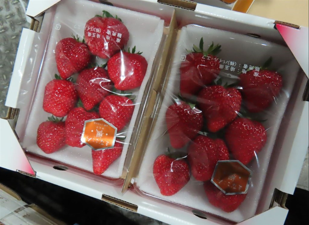 日本産イチゴが再び不合格 残留農薬の規定違反で 台湾（食品薬物管理署提供）
