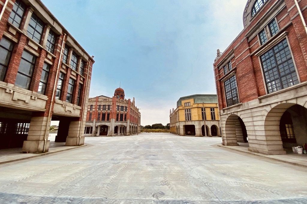 台南に建設の野外型撮影所、報道陣に初公開 日本時代のセットも／台湾