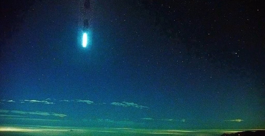 クリスマスの夜に明るい火球 阿里山の上空を駆け抜ける サプライズプレゼント=運営管理機関 - フォーカス台湾