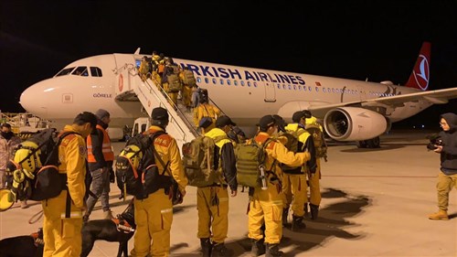 台湾の救助隊、トルコでの活動終了  帰国へ