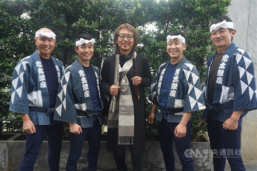 和太鼓集団「鬼太鼓座」が台湾訪問  平和の音を届ける＝打楽器フェスで公演