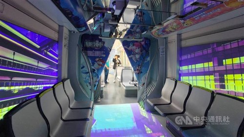 5G技術で「没入型体験」楽しめる特別列車運行  台湾・高雄LRT